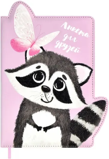 Анкета для друзей Енотик обложка книги