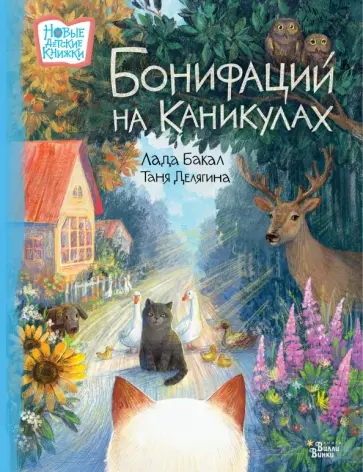 Лада Бакал - Бонифаций на каникулах обложка книги