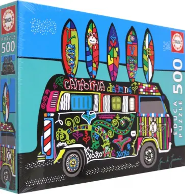 Пазл-500 Калифорнийские мечты обложка книги