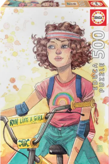 Пазл-500 Беги как девчонка обложка книги