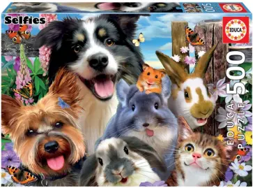 Пазл-500 Забавное Селфи обложка книги