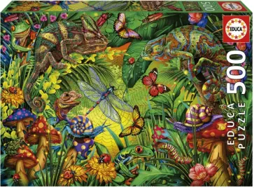 Пазл-500 Красочный лес обложка книги