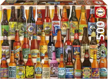 Пазл-500 Крафтовое пиво обложка книги