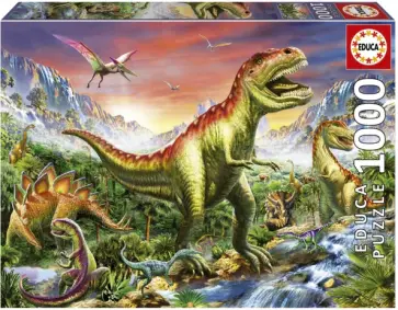 Пазл-1000 Лес юрского периода обложка книги