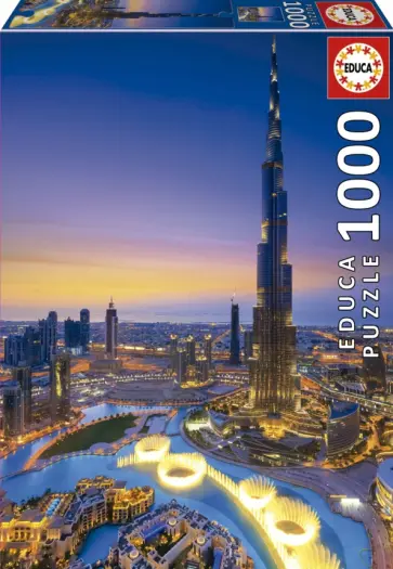 Пазл-1000 Бурдж-Халифа, ОАЭ обложка книги