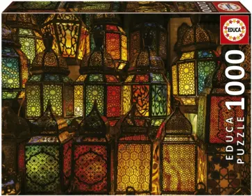 Пазл-1000 Коллаж из фонарей обложка книги