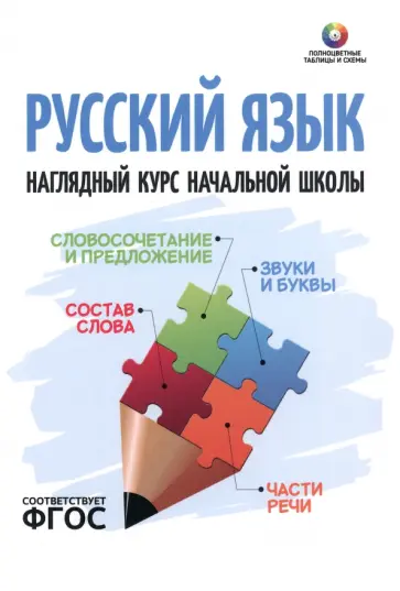 Русский язык. Наглядный курс начальной школы. ФГОС Русский язык. Наглядный курс начальной школы. ФГОС обложка книги