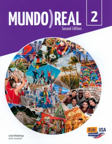 Linda Villadoniga - Mundo Real 2. 2nd Edition. Student print edition + Online access обложка книги