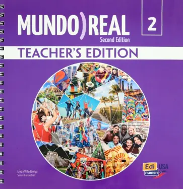 Mundo Real 2. 2nd Edition. Teacher's Edition + Online access code обложка книги