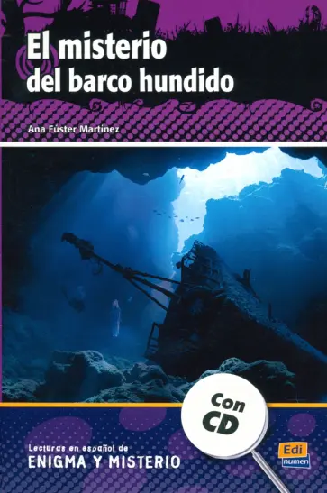 Ana Martinez - El misterio del barco hundido + CD обложка книги