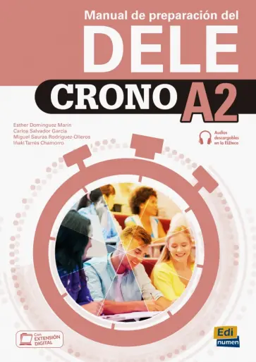 Marin, Garcia - Crono A2. Manual de preparación del DELE обложка книги