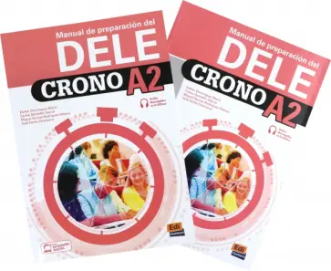Marin, Garcia - Crono A2. Pack Preparación del DELE. Libro + Cuaderno de claves обложка книги