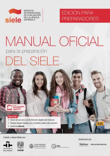 Manual oficial para la preparación del SIELE. Edición para preparadores обложка книги