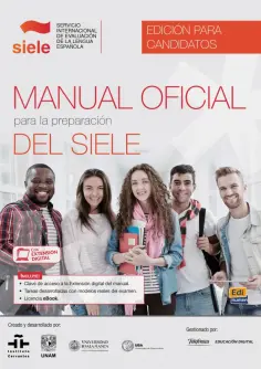 Manual oficial para la preparación del SIELE. Edición para candidatos обложка книги