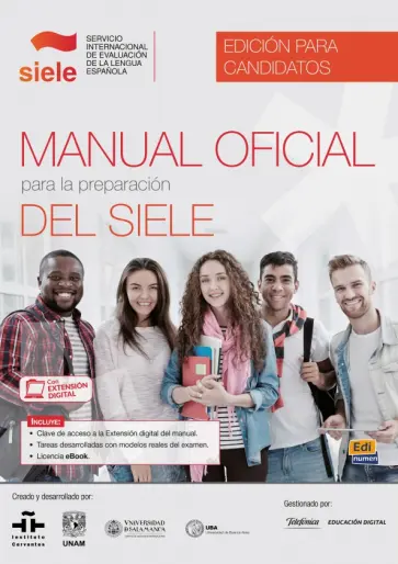 Manual oficial para la preparación del SIELE. Edición para candidatos обложка книги