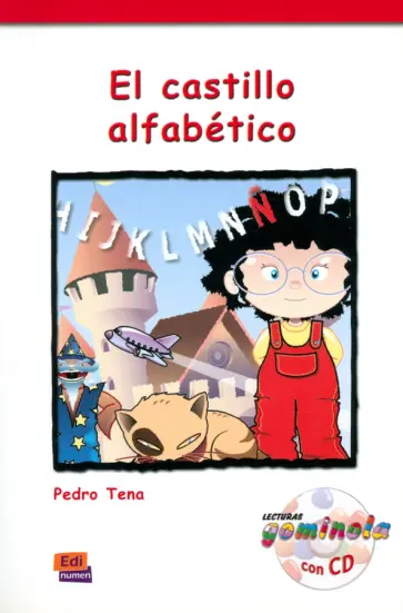 Pedro Tena - El castillo alfabético + CD обложка книги
