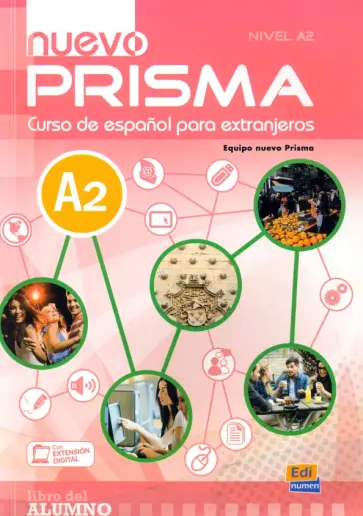 Nuevo Prisma A2. Libro del alumno обложка книги