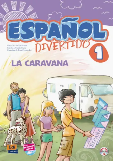 Isa, Marin - Español divertido 1. La caravana + CD Isa, Marin - Español divertido 1. La caravana + CD обложка книги