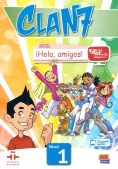 Clan 7 con ¡Hola, amigos! 1. Libro del alumno обложка книги