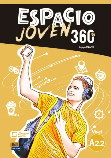 Espacio Joven 360º. Nivel A2.2. Libro del alumno обложка книги