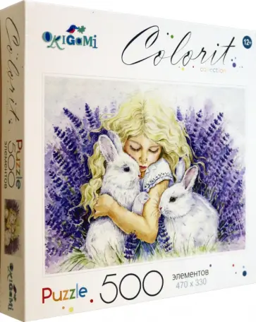 Пазл-500 Кролики Пазл-500 Кролики обложка книги