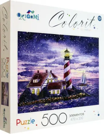 Пазл-500 Дом с маяком Пазл-500 Дом с маяком обложка книги
