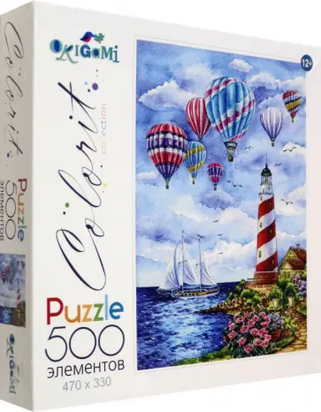 Пазл-500 Воздушные шары Пазл-500 Воздушные шары обложка книги