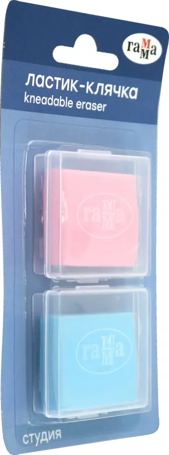 Ластик-клячка Студия, 2 штуки, в ассортименте обложка книги