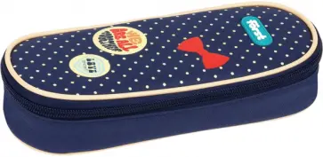 Пенал корпусный Горошек, 1 отделение обложка книги