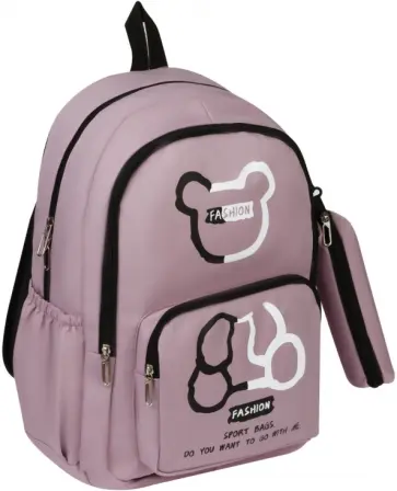 Рюкзак Follow me, с пеналом обложка книги