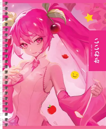 Тетрадь Аниме, 96 листов, клетка, в ассортименте обложка книги