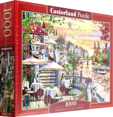 Пазл-1000 Романтический закат обложка книги