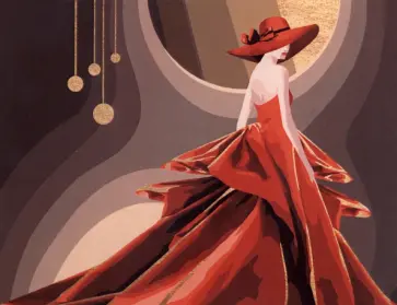 Картина по номерам Высокая мода обложка книги