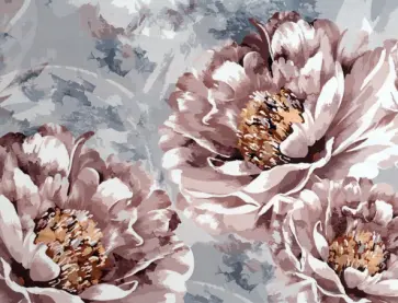 Картина по номерам Нежные пионы обложка книги