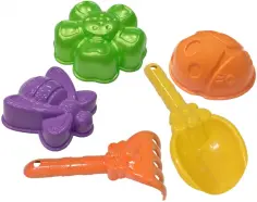 Набор для песка Насекомые, 5 предметов обложка книги