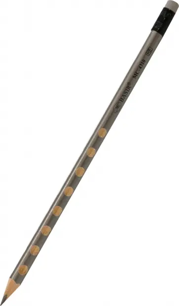 Карандаш чернографитный с ластиком, HB, в ассортименте Карандаш чернографитный с ластиком, HB, в ассортименте обложка книги