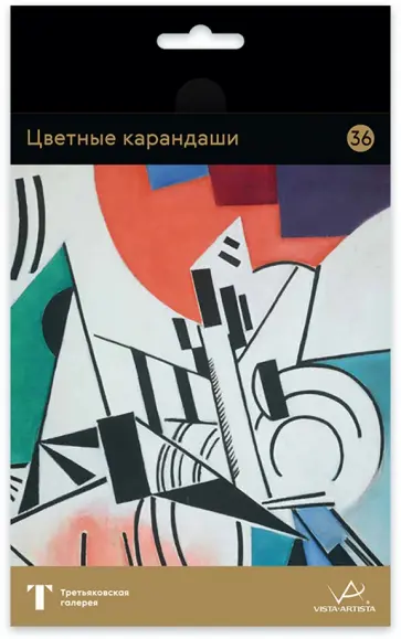 Карандаши цветные Fine. Розанова, 36 цветов обложка книги