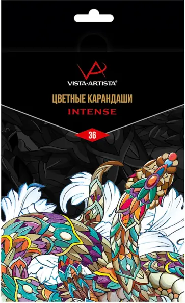 Карандаши цветные Intense, 36 цветов обложка книги