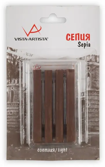 Сепия светлая, 4 штуки обложка книги