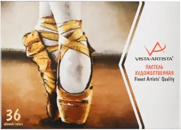 Пастель художественная, 36 цветов обложка книги