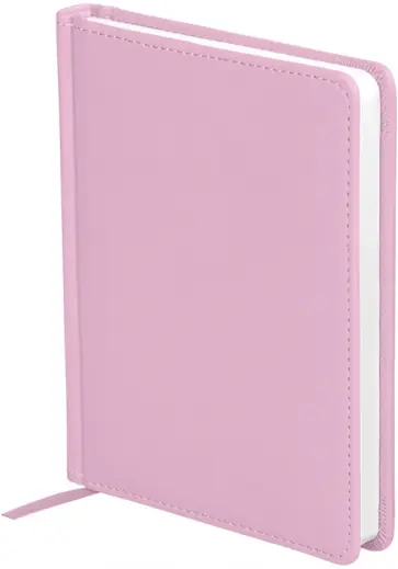 Ежедневник недатированный Winner, розовый, А6, 136 листов обложка книги