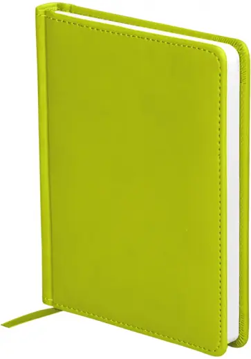Ежедневник недатированный Winner, салатовый, А6, 136 листов Ежедневник недатированный Winner, салатовый, А6, 136 листов обложка книги