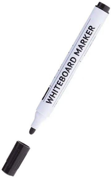 Маркер для досок, черный Маркер для досок, черный обложка книги