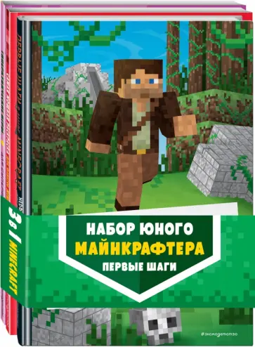 Рихард Айзенменгер - Набор юного майнкрафтера. Первые шаги Рихард Айзенменгер - Набор юного майнкрафтера. Первые шаги обложка книги