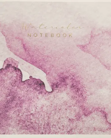 Тетрадь Watercolor, сиреневый, А5, 48 листов, клетка Тетрадь Watercolor, сиреневый, А5, 48 листов, клетка обложка книги