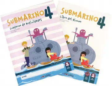 Santana, Rodriguez - Submarino 4. Pack. Libro del alumno + Cuaderno de actividades Santana, Rodriguez - Submarino 4. Pack. Libro del alumno + Cuaderno de actividades обложка книги