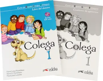 Hortelano, Hortelano - Colega 1. Libro del alumno + cuaderno de ejercicios +CD Hortelano, Hortelano - Colega 1. Libro del alumno + cuaderno de ejercicios +CD обложка книги