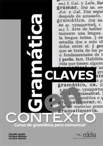 Jacobi, Menon - Gramática en contexto. Libro de claves обложка книги