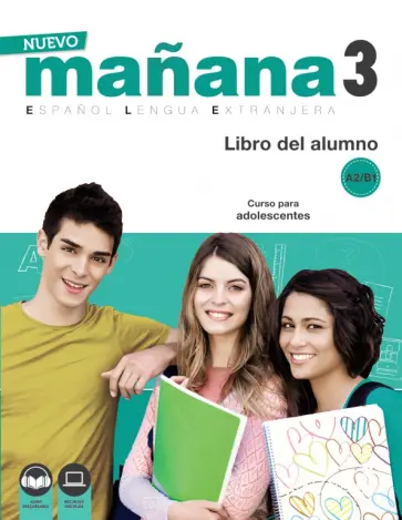 Nuevo Mañana 3. A2-B1. Libro del alumno обложка книги