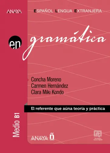 Moreno, Hernandez - Gramatica. Nivel medio B1 Moreno, Hernandez - Gramatica. Nivel medio B1 обложка книги